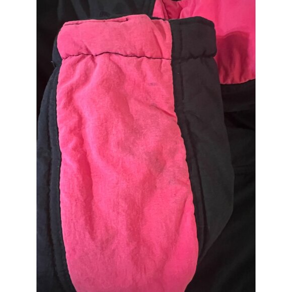 VTG Rip Curl Adventure Sportswear Jacket XL - Black & Pink Reversible Zip Pocket - Picture 11 of 16